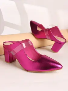 Lavie Women Pointed Toe Block Sandals