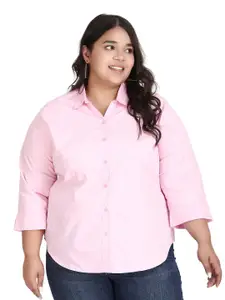 Blue Ronin Women Standard Plus Size Formal Shirt