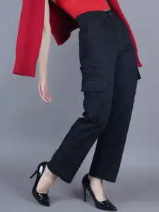 Metronaut Women Classic Mom Fit Mid-Rise Low Jeans