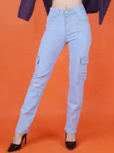 Metronaut Women Classic Regular Fit Mid-Rise Jeans