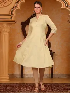 AURELIA Women Dyed Kurta