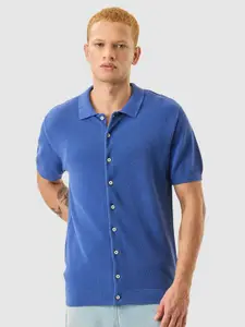Snitch Men Slim Fit Casual Shirt