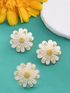 Voylla Floral Studs Earrings