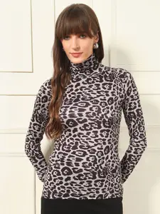 TANDUL Women Animal Printed Pullover
