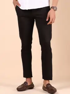 V-Mart Men Mid-Rise Slim Fit Trousers