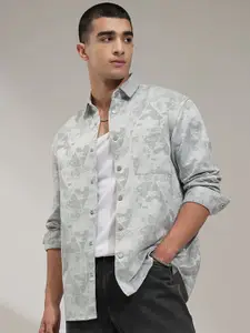 HIGHLANDER Men Comfort Opaque Casual Shirt