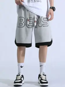 StyleCast x Revolte Men Printed Mid-Rise Regular Fit Shorts