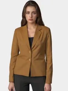 Moda Rapido Notched Lapel Single-Breasted Formal Blazer