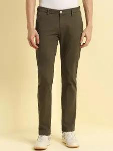 Allen Solly Men Slim Fit Mid Rise Regular Trousers
