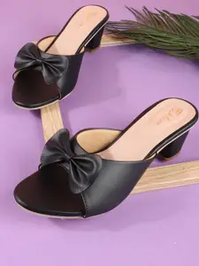 Picktoes Women Open Toe Block Sandals