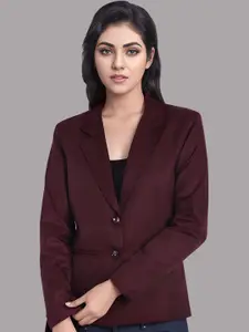 Moda Rapido Notched Lapel Single-Breasted Formal Blazer