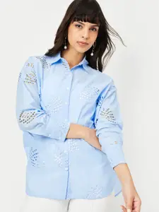 max Women Floral Opaque Printed Casual Shirt