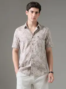 Arrow Sport Men Classic Floral Opaque Printed Casual Shirt