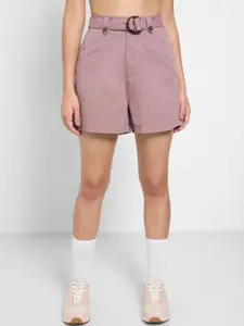 Honey by Pantaloons Women Regular Fit High-Rise Shorts