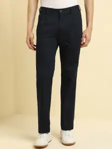 Allen Solly Men Slim Fit Pleated Chinos