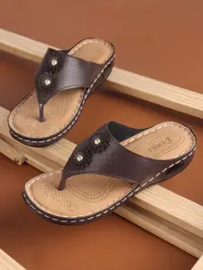 Denill Women Open Toe Flats