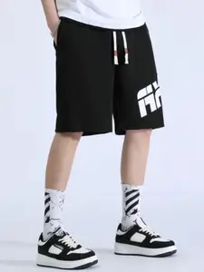 StyleCast x Revolte Men Printed Mid-Rise Shorts