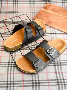 Woakers Men Leather Comfort Sandals