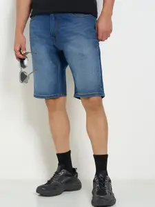 SF JEANS by Pantaloons Men Washed Regular Fit Denim Shorts