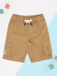 Pantaloons Junior Boys Regular Fit Mid-Rise Pure Cotton Shorts