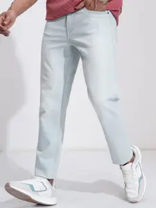 HIGHLANDER Men Slim Fit Mid-Rise Light Fade Stretchable Jeans