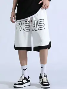 StyleCast x Revolte Men Printed Mid-Rise Loose Fit Shorts