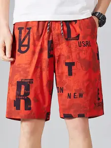 StyleCast x Revolte Men Printed Regular Fit Cotton Shorts
