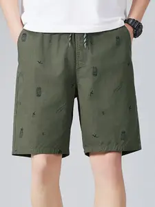 StyleCast x Revolte Men Cotton Printed Shorts