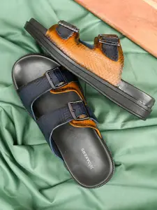 Woakers Men Leather Comfort Sandals