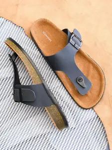 Woakers Men Leather Comfort Sandals