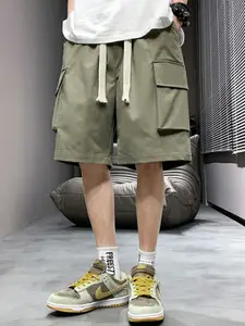 StyleCast x Revolte Men Loose Fit Cargo Shorts