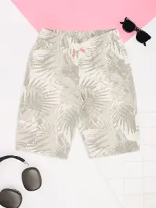 Pantaloons Junior Boys Floral Printed Cotton Shorts