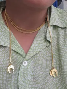 Studio Anviksha Reverie 18K Gold-Plated Wrap Around Minimal Necklace