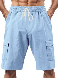 StyleCast x Revolte Men Regular Fit Cargo Shorts