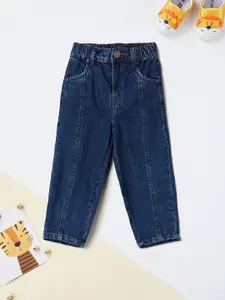 max Boys Regular Fit Mid-Rise Cotton Jeans