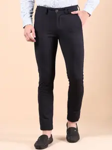 V-Mart Men Cotton Mid-Rise Regular Fit Trousers