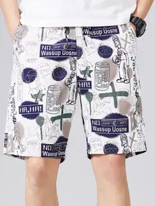 StyleCast x Revolte Men Printed Shorts