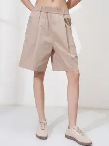 Basics By Tokyo Talkies Women Relaxed Fit Shorts