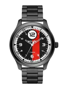 Helix By Timex Black Round Dial Analog Men's Watch - TW043HG28