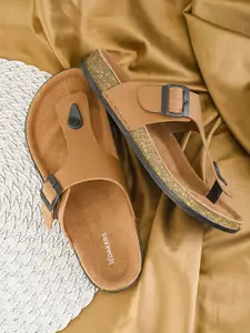 Woakers Men Leather Comfort Sandals