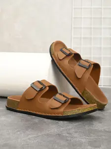 Woakers Men Leather Comfort Sandals