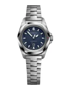 Victorinox Women Brass Dial & Stainless Steel Bracelet Style Straps Analogue Watch V242038