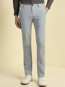 Allen Solly Men Slim Fit Mid-Rise Formal Trousers