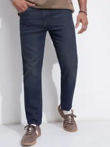 HIGHLANDER Men Slim Fit Mid-Rise Light Fade Stretchable Jeans