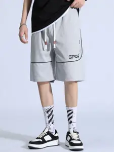 StyleCast x Revolte Men Printed Mid-Rise Shorts