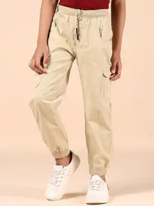 V-Mart Boys Regular Fit Cargo Style Joggers Trousers