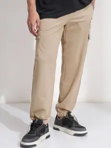 HIGHLANDER Marvel Black Panther Men Nude Relaxed Fit Cargo Jogger