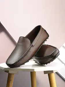 The Roadster Lifestyle Co. Men Casual Square Toe Driving Shoes