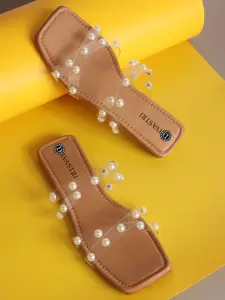 DIVASTRI Women Open Toe Flats