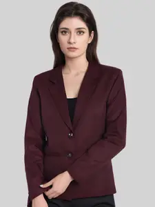 Moda Rapido Notched Lapel Collar Single-Breasted Formal Blazer